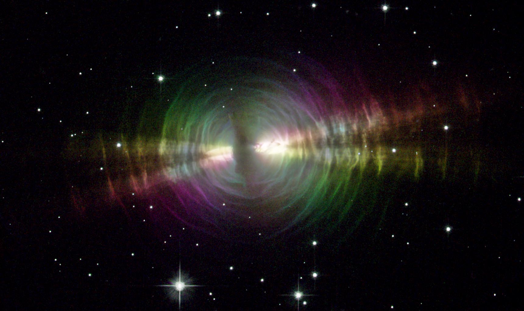 The Egg Nebula, a Planetary nebula discovered in 1996. Source: hubblesite.org